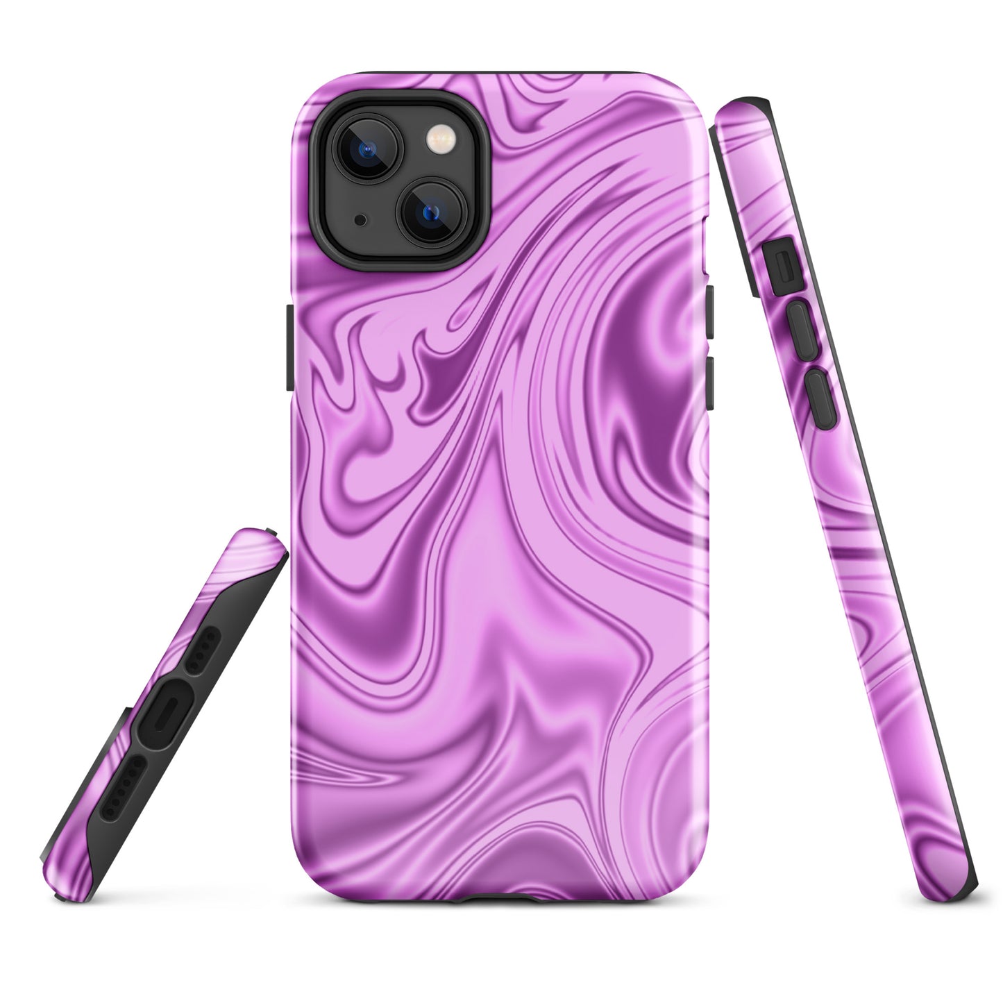 Purple Swirl Tough Case for iPhone® Accessories Protection