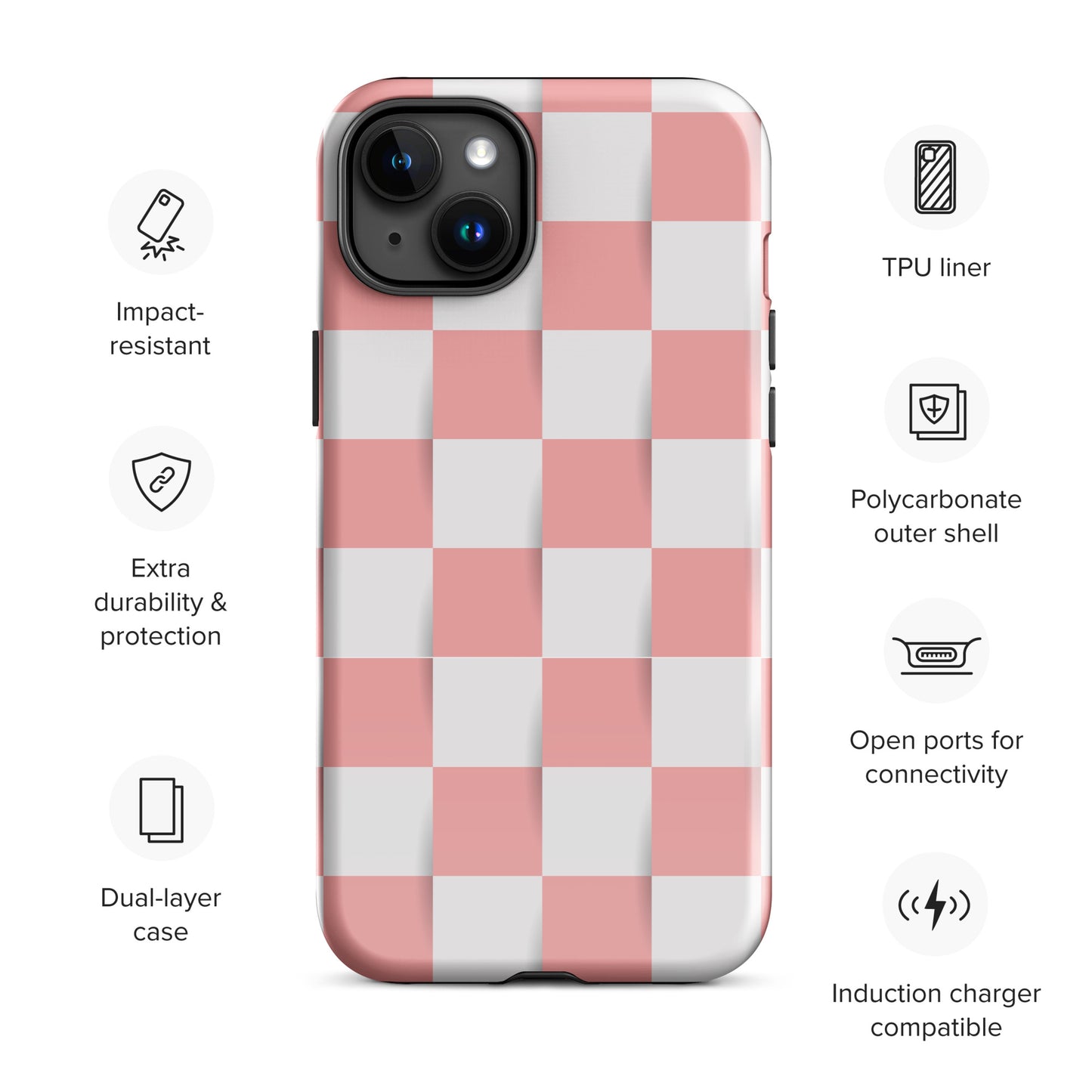 Geometric Pattern Tough Case for iPhone®