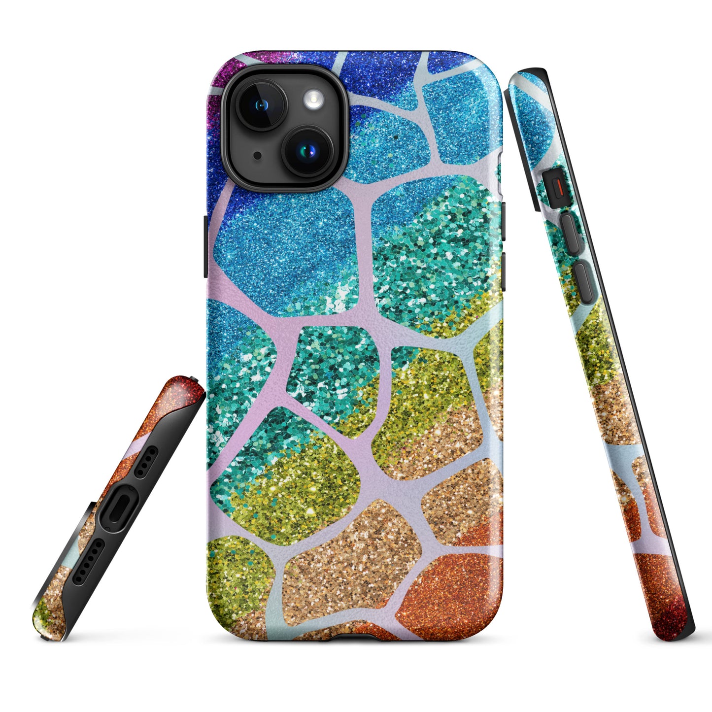 Animal Print Multicolor Tough Case for iPhone® Accessories Protection