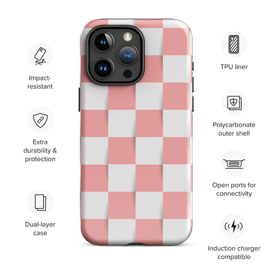 Geometric Pattern Tough Case for iPhone® Accessories Protection