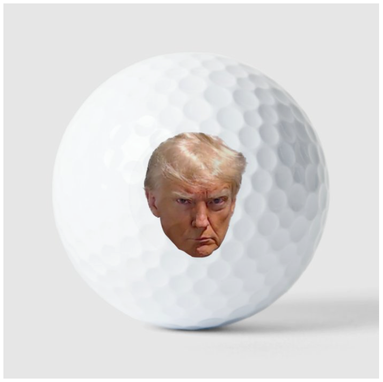 Trump Face Golf Balls