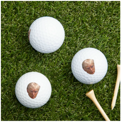 Trump Face Golf Balls