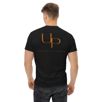 Upright Plumbing Front and Back Print Unisex classic tee