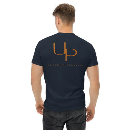 Upright Plumbing Front and Back Print Unisex classic tee