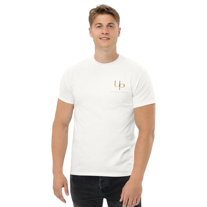 Upright Plumbing Front and Back Print Unisex classic tee