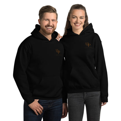Upright Plumbing Front and Back Print Unisex Hoodie