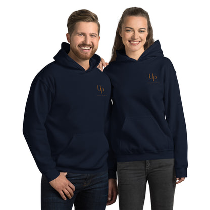 Upright Plumbing Front and Back Print Unisex Hoodie