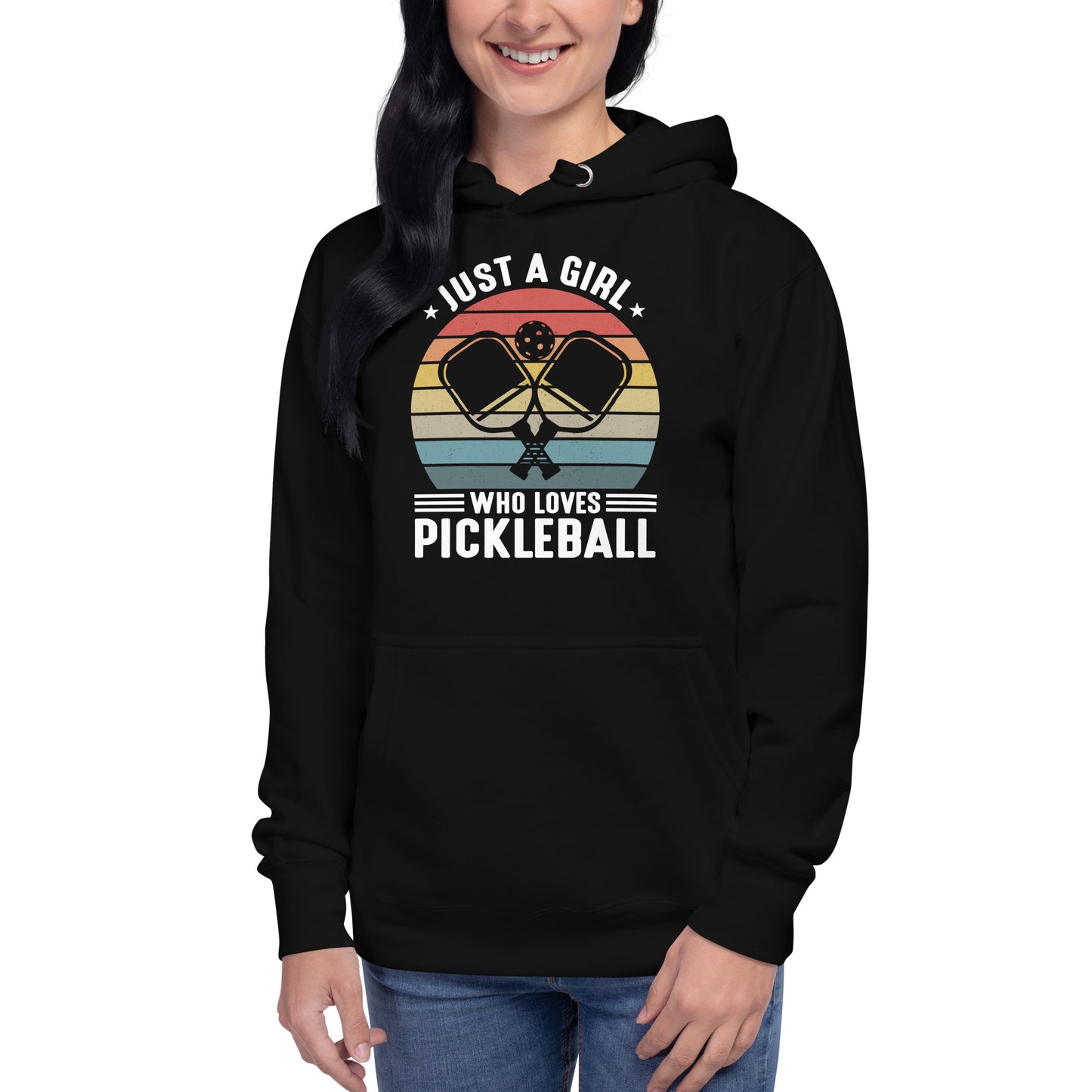 Just a Girl Who Loves Pickleball Hoodie