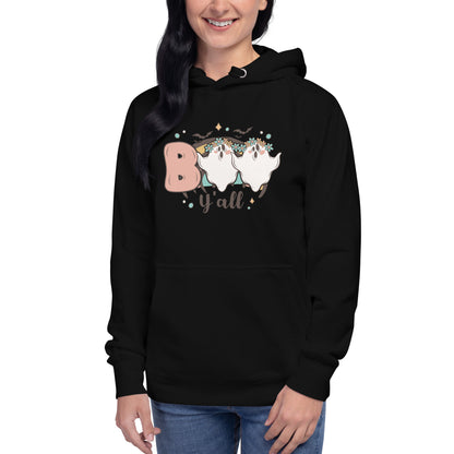 Halloween Boo Y'all Unisex Hoodie