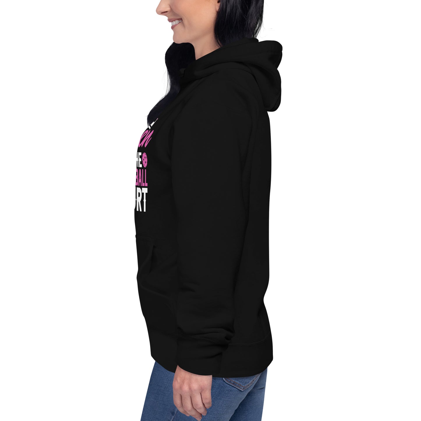 Queen of the Pickleball Court Hoodie