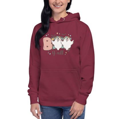 Halloween Boo Y'all Unisex Hoodie