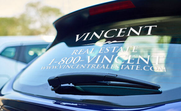 Custom vinyl Lettering