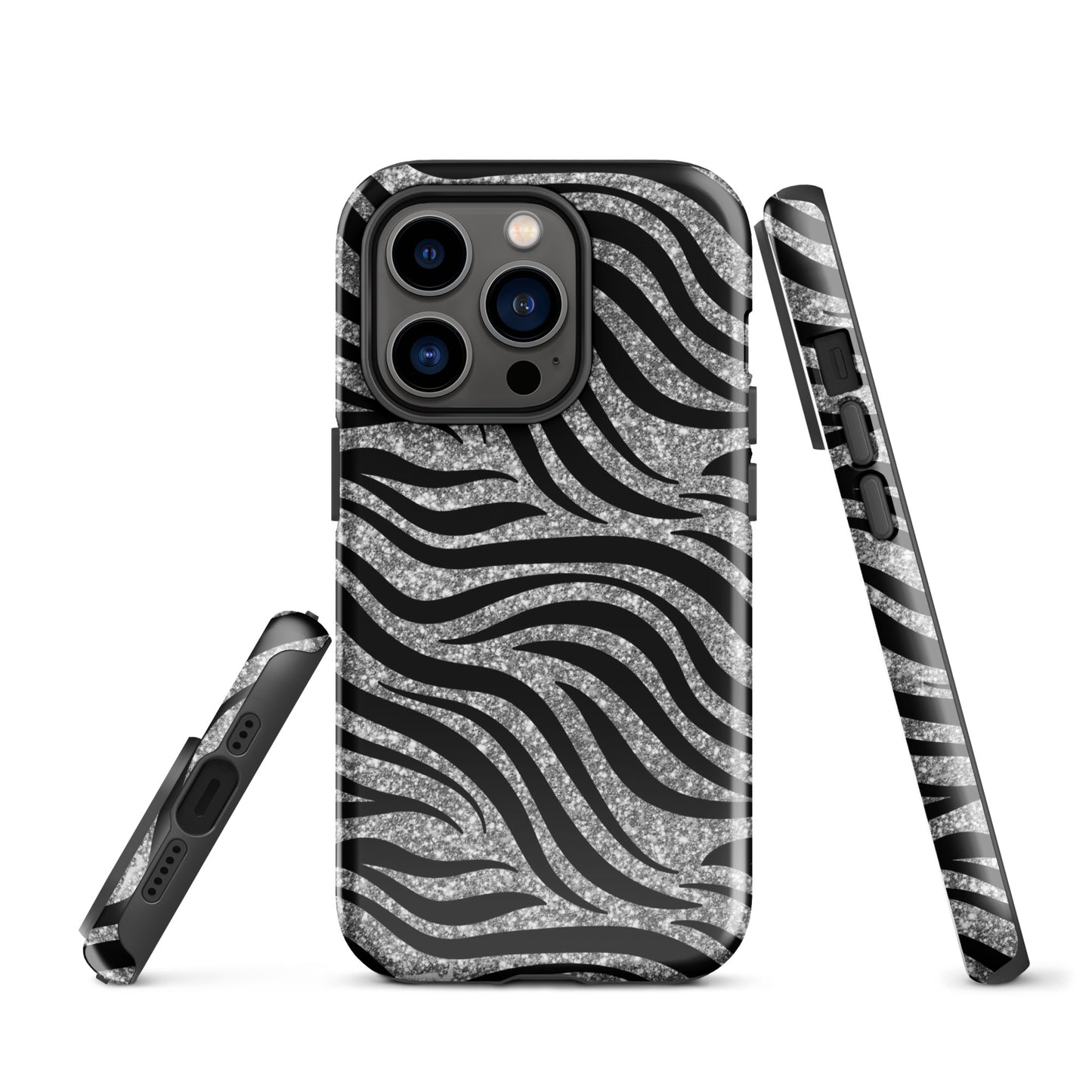 Zebra Animal Print iPhone 15 Case