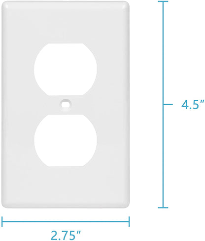 Leopard Print Design Pattern, Plastic Electrical Outlet Wall Plate, 2.75 x 4.5 inches