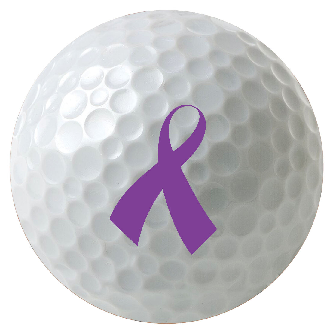 Charity-Ribbon-Golf-Balls-Purple