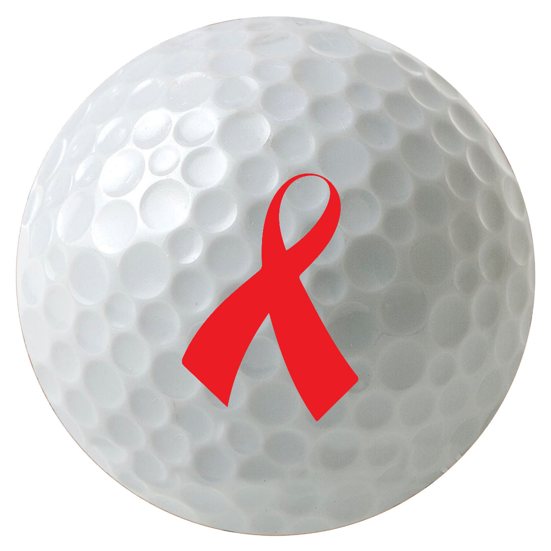 Charity-Ribbon-Golf-Balls-Red