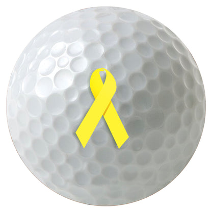 Charity Yellow Ribbon Golf Balls