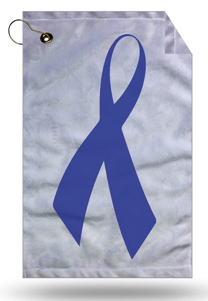 Blue Ribbon Charity Golf Towel