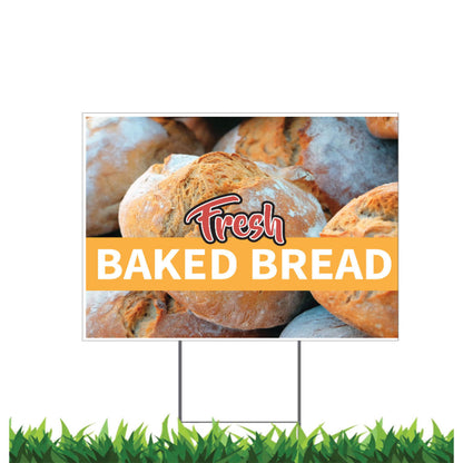 Fresh Baked Bread Sign