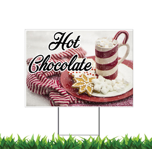 Hot Chocolate Sold Here Holiday