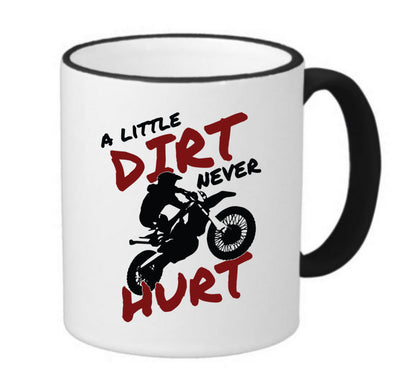 Dirt Bike Black Ring Mug