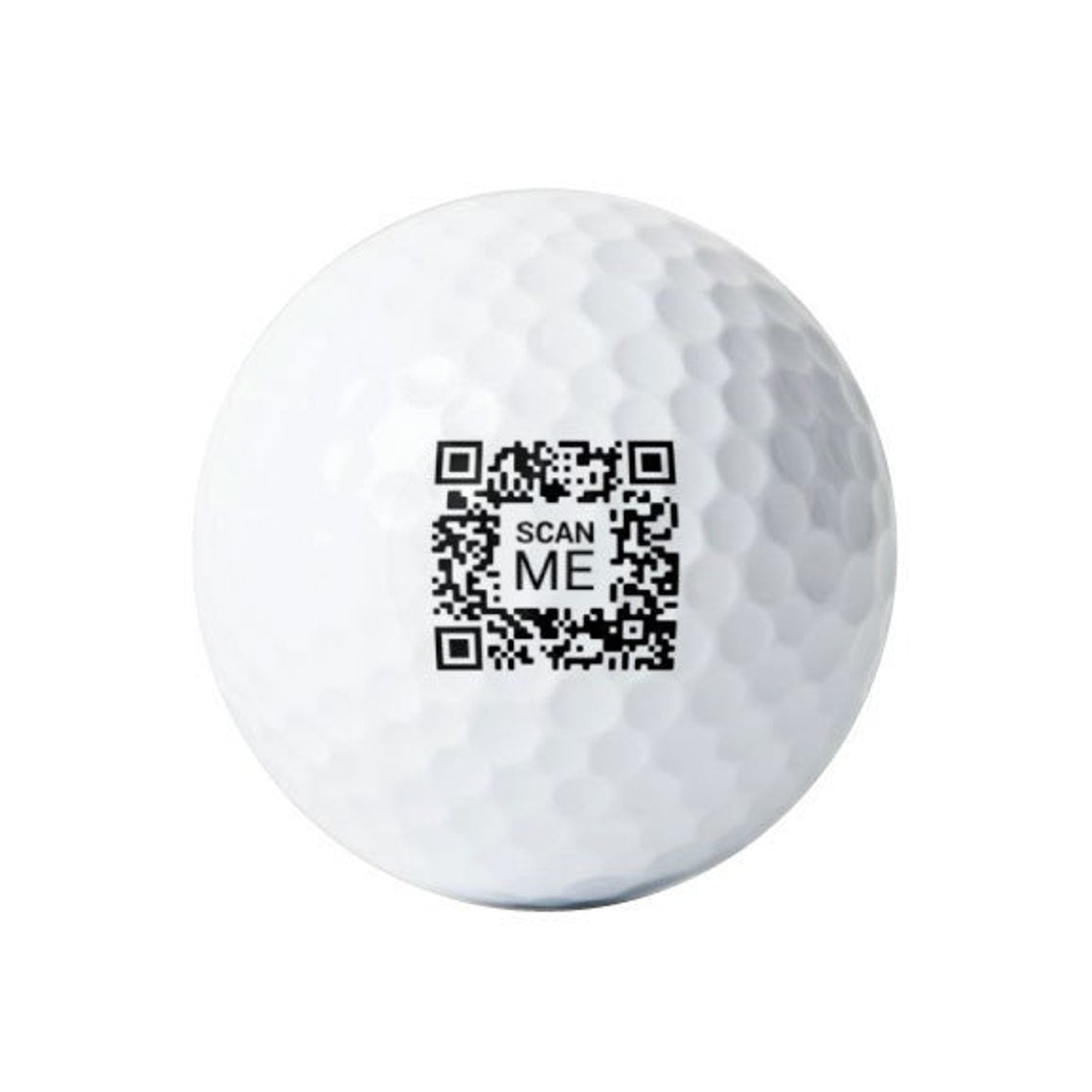 Custom QR Code Golf Balls